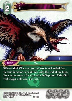 Zu (19-043) - From Nightmares (Common) [OP19-043] - Cards Beyond