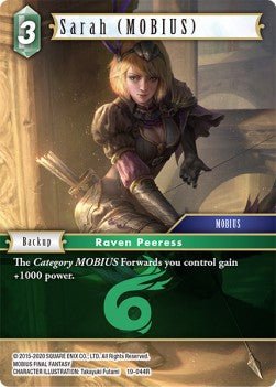 Sarah (MOBIUS) (19-044) - From Nightmares (Rare) [OP19-044] - Cards Beyond