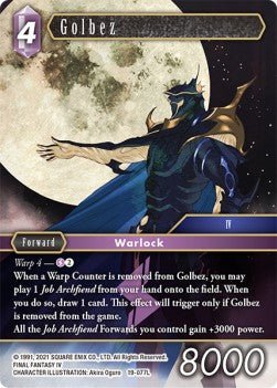 Golbez (19-077) (V.1) - From Nightmares (Legend) [OP19-077] - Cards Beyond