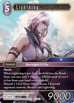 Lightning (19-082) (V.1) - From Nightmares (Hero) [OP19-082] - Cards Beyond