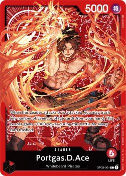 Portgas.D.Ace (OP03-001) - Unnumbered Promos (Leader) [UP-OP03-001] - Cards Beyond