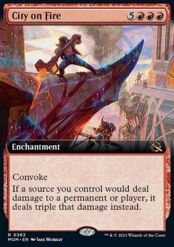 City on Fire - March of the Machine: Extras (Rare) [XMOM-363] - Cards Beyond