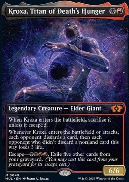 Kroxa, Titan of Death's Hunger (V.1) - Multiverse Legends (Mythic) [MUL-49] - Cards Beyond