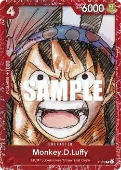 Monkey.D.Luffy (P-022) - Premium Bandai Products (Promo) [PB-XX-P-022] - Cards Beyond