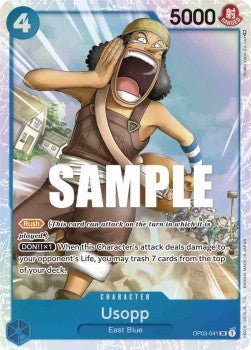 Usopp (OP03-041) (V.1) - Pillars of Strength (Super Rare) [OP03-041] - Cards Beyond