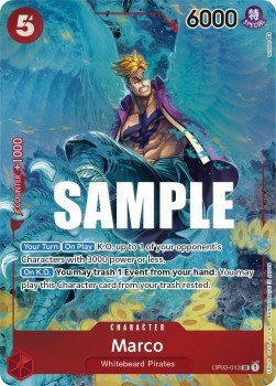 Marco (OP03-013) (V.2) - Pillars of Strength (Alternate Art) [OP03-013] - Cards Beyond