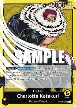 Charlotte Katakuri (OP03-099) (V.1) - Pillars of Strength (Leader) [OP03-099] - Cards Beyond