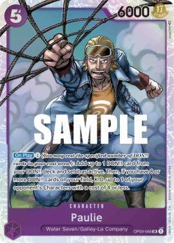 Paulie (OP03-066) (V.1) - Pillars of Strength (Super Rare) [OP03-066] - Cards Beyond