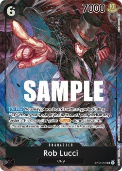 Rob Lucci (OP03-092) (V.2) - Pillars of Strength (Alternate Art) [OP03-092] - Cards Beyond