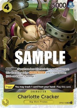 Charlotte Cracker (OP03-108) (V.1) - Pillars of Strength (Super Rare) [OP03-108] - Cards Beyond