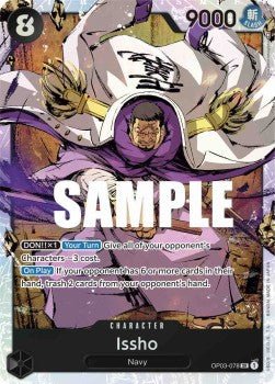 Issho (OP03-078) (V.1) - Pillars of Strength (Super Rare) [OP03-078] - Cards Beyond