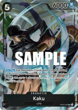 Kaku (OP03-080) (V.2) - Pillars of Strength (Alternate Art) [OP03-080] - Cards Beyond