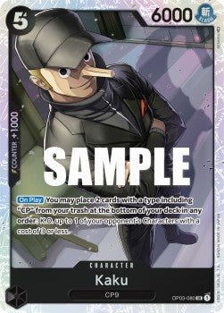 Kaku (OP03-080) (V.1) - Pillars of Strength (Super Rare) [OP03-080] - Cards Beyond