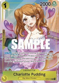 Charlotte Pudding (OP03-112) (V.2) - Pillars of Strength (Alternate Art) [OP03-112] - Cards Beyond