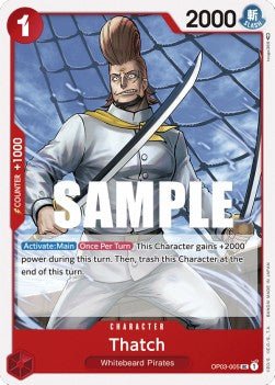 Thatch (OP03-005) - Pillars of Strength (Uncommon) [OP03-005] - Cards Beyond