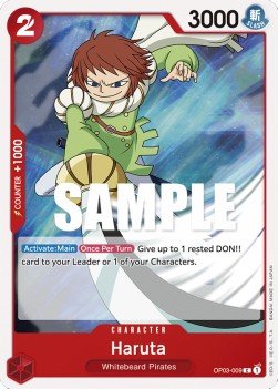 Haruta (OP03-009) - Pillars of Strength (Common) [OP03-009] - Cards Beyond