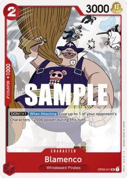 Blamenco (OP03-011) - Pillars of Strength (Uncommon) [OP03-011] - Cards Beyond