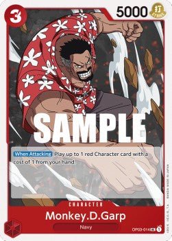 Monkey.D.Garp (OP03-014) - Pillars of Strength (Uncommon) [OP03-014] - Cards Beyond