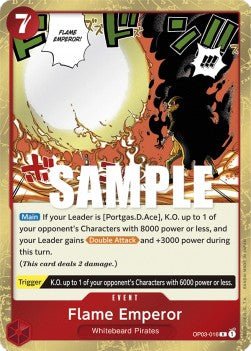 Flame Emperor (OP03-016) - Pillars of Strength (Rare) [OP03-016] - Cards Beyond