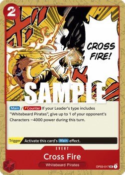 Cross Fire (OP03-017) - Pillars of Strength (Uncommon) [OP03-017] - Cards Beyond