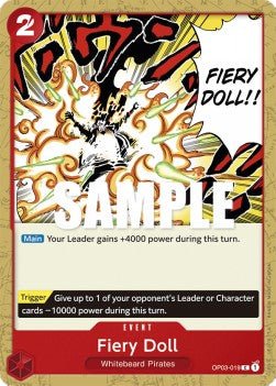 Fiery Doll (OP03-019) - Pillars of Strength (Common) [OP03-019] - Cards Beyond