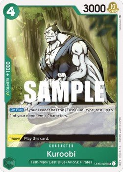 Kuroobi (OP03-026) - Pillars of Strength (Uncommon) [OP03-026] - Cards Beyond
