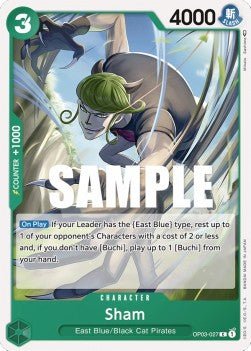 Sham (OP03-027) - Pillars of Strength (Common) [OP03-027] - Cards Beyond