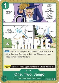 One, Two, Jango (OP03-039) - Pillars of Strength (Uncommon) [OP03-039] - Cards Beyond