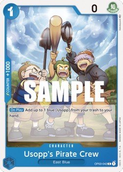 Usopp's Pirate Crew (OP03-042) - Pillars of Strength (Common) [OP03-042] - Cards Beyond