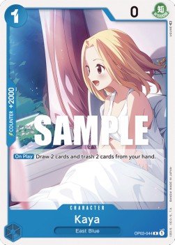 Kaya (OP03-044) - Pillars of Strength (Rare) [OP03-044] - Cards Beyond