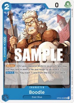 Boodle (OP03-050) - Pillars of Strength (Uncommon) [OP03-050] - Cards Beyond