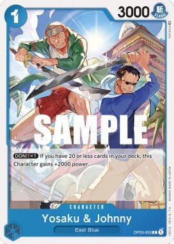 Yosaku & Johnny (OP03-053) - Pillars of Strength (Common) [OP03-053] - Cards Beyond