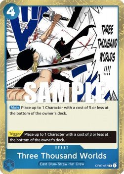 Three Thousand Worlds (OP03-057) - Pillars of Strength (Rare) [OP03-057] - Cards Beyond