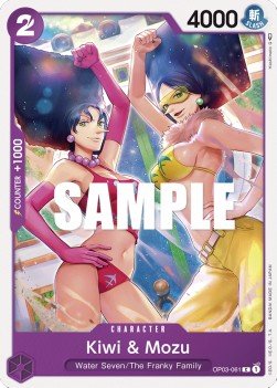 Kiwi & Mozu (OP03-061) - Pillars of Strength (Common) [OP03-061] - Cards Beyond