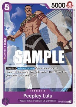 Peepley Lulu (OP03-067) - Pillars of Strength (Uncommon) [OP03-067] - Cards Beyond