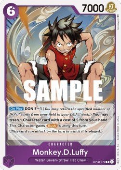 Monkey.D.Luffy (OP03-070) - Pillars of Strength (Rare) [OP03-070] - Cards Beyond