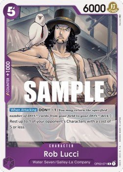 Rob Lucci (OP03-071) - Pillars of Strength (Rare) [OP03-071] - Cards Beyond