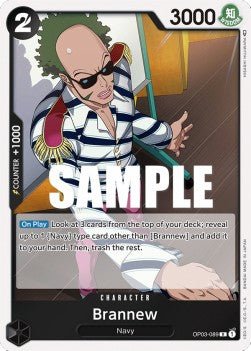 Brannew (OP03-089) - Pillars of Strength (Rare) [OP03-089] - Cards Beyond