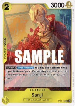 Sanji (OP03-102) - Pillars of Strength (Rare) [OP03-102] - Cards Beyond