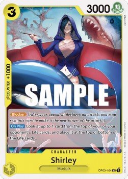 Shirley (OP03-104) - Pillars of Strength (Uncommon) [OP03-104] - Cards Beyond
