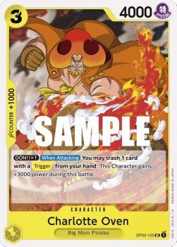 Charlotte Oven (OP03-105) - Pillars of Strength (Uncommon) [OP03-105] - Cards Beyond