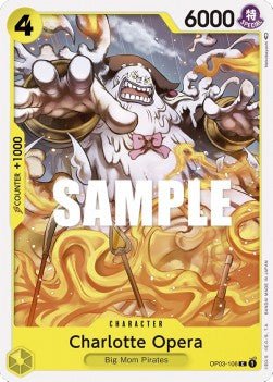 Charlotte Opera (OP03-106) - Pillars of Strength (Common) [OP03-106] - Cards Beyond