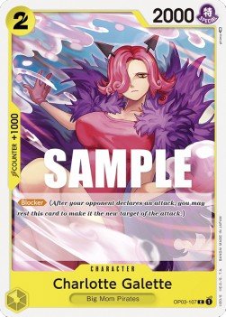 Charlotte Galette (OP03-107) - Pillars of Strength (Common) [OP03-107] - Cards Beyond