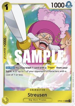 Streusen (OP03-115) - Pillars of Strength (Rare) [OP03-115] - Cards Beyond