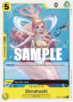 Shirahoshi (OP03-116) - Pillars of Strength (Uncommon) [OP03-116] - Cards Beyond