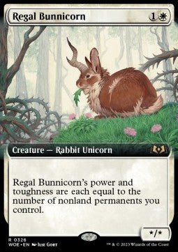 Regal Bunnicorn - Wilds of Eldraine: Extras (Rare) [XWOE-326] - Cards Beyond