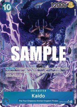 Kaido (OP04-044) (V.2) - Kingdoms of Intrigue (Alternate Art) [OP04-044] - Cards Beyond