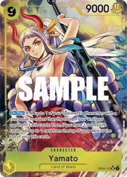 Yamato (OP04-112) (V.2) - Kingdoms of Intrigue (Alternate Art) [OP04-112] - Cards Beyond