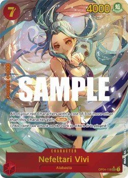 Nefeltari Vivi (OP04-118) (V.2) - Kingdoms of Intrigue (Alternate Art) [OP04-118] - Cards Beyond
