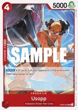 Usopp (OP04-003) - Kingdoms of Intrigue (Uncommon) [OP04-003] - Cards Beyond